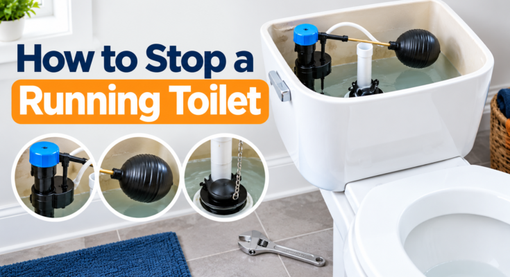 How to Stop a Running Toilet