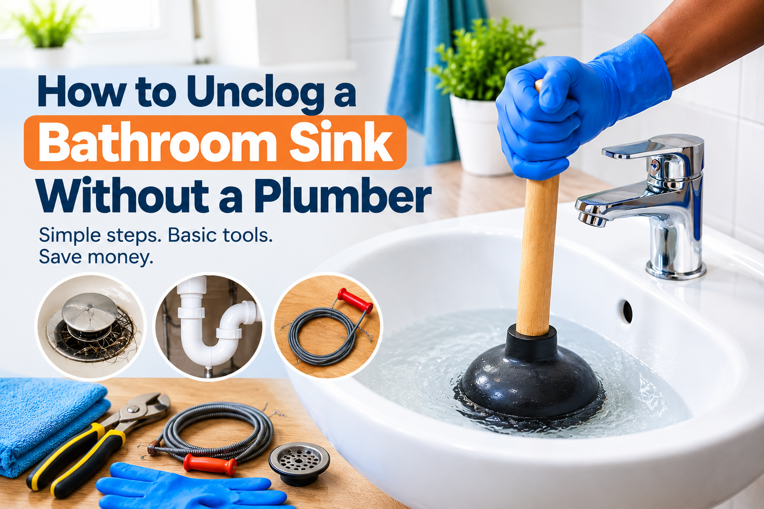 How to Unclog a Bathroom Sink